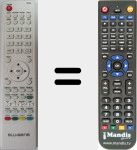 Comandament a dist&agrave;ncia substitut de RC036-2