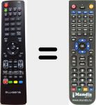 Comandament a distància substitut de RC065