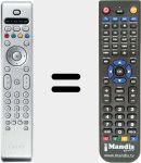 Comandament a dist&agrave;ncia substitut de RC4339-01