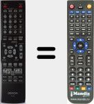 Comandament a dist&agrave;ncia substitut de RC1149 (307010085006D)