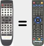 Comandament a dist&agrave;ncia substitut de EUR7702110