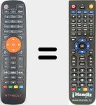 Comandament a distància substitut de GTMEDIA003