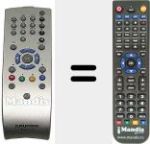 Comandament a distància substitut de Tele Pilot 150 C (DW5187F)