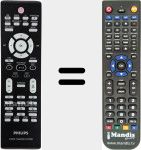 Comandament a dist&agrave;ncia substitut de RC473901 (996510001649)