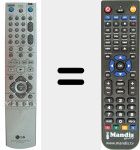 Comandament a dist&agrave;ncia substitut de 6711R1N153G