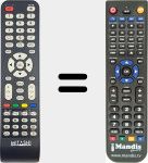 Comandament a distància substitut de MIE020V25