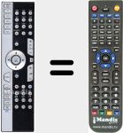 Comandament a dist&agrave;ncia substitut de MSN40023399