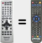 Comandament a distància substitut de N2QAJB000091