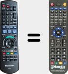 Comandament a dist&agrave;ncia substitut de N2QAYB000293