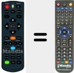 Comandament a distància substitut de DX5100