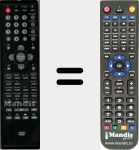 Comandament a dist&agrave;ncia substitut de 076R0PK021