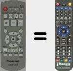 Comandament a dist&agrave;ncia substitut de N2QAYB000432