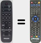 Comandament a dist&agrave;ncia substitut de HY287C1762460 (996580006864)