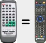 Comandament a dist&agrave;ncia substitut de N2QAGB000004