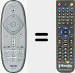 Comandament a dist&agrave;ncia substitut de RC4499 (242254990246)