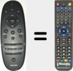 Comandament a dist&agrave;ncia substitut de YKF297-006 (996510058017)