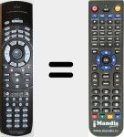 Comandament a distància substitut de RC-391M (24140391A)