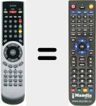 Comandament a dist&agrave;ncia substitut de RC-D3-03