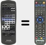 Comandament a dist&agrave;ncia substitut de RC-TZ5000ML