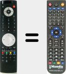 Comandament a dist&agrave;ncia substitut de RC1050 (20429251)