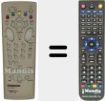 Comandament a dist&agrave;ncia substitut de RCV 100 G