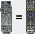 Comandament a dist&agrave;ncia substitut de RMSXV070A