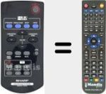 Comandament a distància substitut de Sound Bar System (RRMCGA177AWSA)