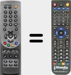 Comandament a dist&agrave;ncia substitut de RS-505