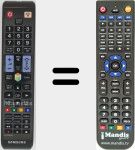 Comandament a dist&agrave;ncia substitut de TM1250B (AA59-00638A)