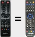 Comandament a dist&agrave;ncia substitut de AK59-00148A