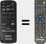 Comandament a dist&agrave;ncia substitut de RM-SCU 37 B (A1544869A)