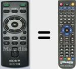 Comandament a dist&agrave;ncia substitut de RM-ANU 160 (149054011)