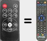 Comandament a dist&agrave;ncia substitut de SB250BT