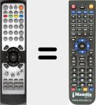 Comandament a dist&agrave;ncia substitut de TLU03223B