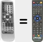 Comandament a dist&agrave;ncia substitut de SEG001