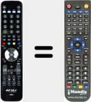 Comandament a dist&agrave;ncia substitut de 709976