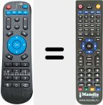 Comandament a dist&agrave;ncia substitut de A95X (A95X-B7N)