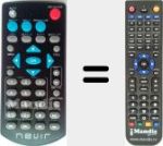 Comandament a dist&agrave;ncia substitut de NVR2780