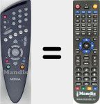 Comandament a dist&agrave;ncia substitut de 262584961