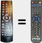 Comandament a dist&agrave;ncia substitut de REMCON359