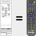Comandament a distància substitut de 108 000 500
