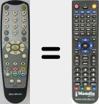 Comandament a distància substitut de RM-FB