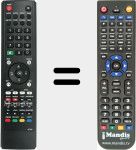 Comandament a distància substitut de QT160