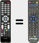 Comandament a distància substitut de QT115