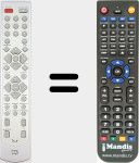 Comandament a distància substitut de DIVX