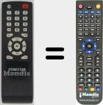 Comandament a distància substitut de Portable Amplifier