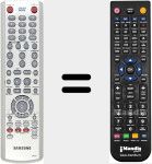 Comandament a dist&agrave;ncia substitut de 00015K