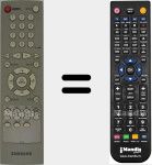 Comandament a dist&agrave;ncia substitut de 00221E