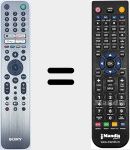 Comandament a dist&agrave;ncia substitut de RMF-TX621E (100994912)