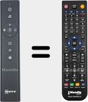 Comandament a distància substitut de 12025158